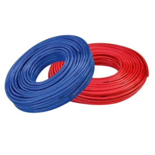 Blue Red Rubber Gas Cutting Hose Pipe, Size/Diameter : 8 mm
