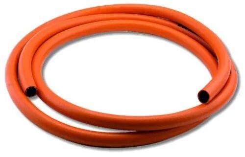 Orange Rubber Gas Hose Pipe, Packaging Type : Roll