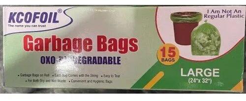 Biodegradable garbage bags, Size : Medium, Large, Small