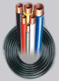 COPPER PVC COATED PIPES