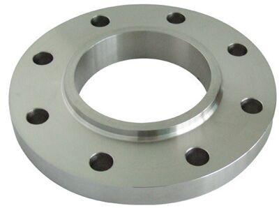 Silver Round Carbon Steel Lap Joint Flange, for Industrial Use, Packaging Type : Box