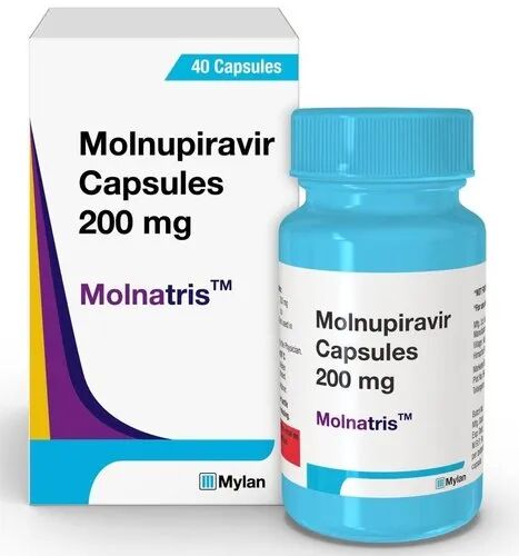 Molnupiravir capsules, Form : Tablet