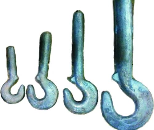 BEMCO Forged Steel Shank Hooks, Capacity : 100 Ton