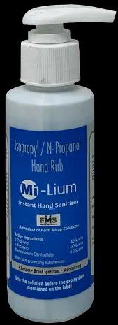 FMS hand sanitizer, Packaging Size : 100 ml