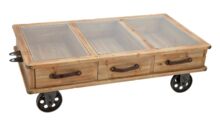 HERITAGE INDIA INDUSTRIAL COFFEE TABLE