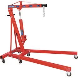 Hydraulic Floor Crane, Color : Red