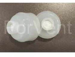 PTFE Vented Inner Plug, Color : White