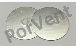 Round PTFE Vented Sealing Wad, Color : Silver