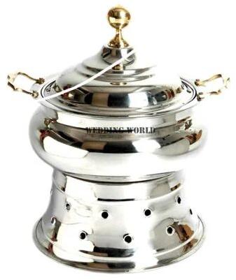 Silver Steel Chafing Dish
