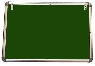 Durable Aluminium Magnetic Chalk Writing Boards, Color : Green