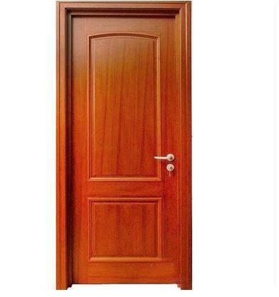 Hinged Laminated Wooden Door, Color : Brown