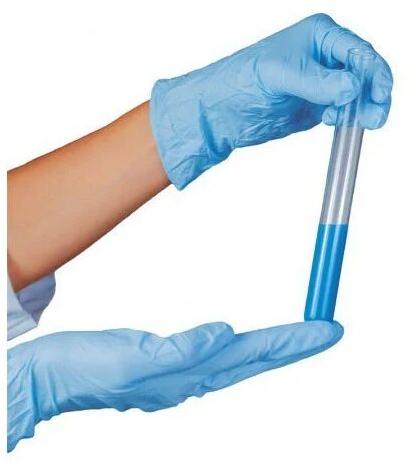 Nytro Nitrile Gloves, Color : Blue