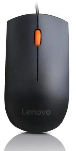 Lenovo USB Mouse, Color : Black