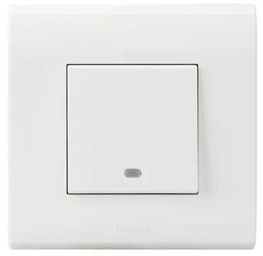 Polycarbonate Modular Switch, Color : White