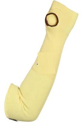 Dupont Yellow Kevlar Hand Sleeves, Size : 14
