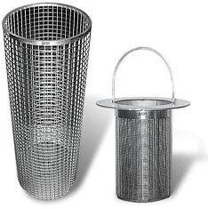 Polished Stainless Steel Basket Filters, Certification : ISO 9001:2008