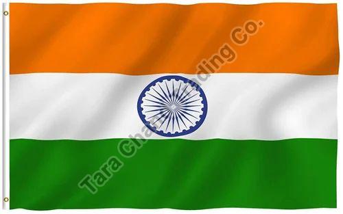 Tricolor Rectangle 24x36 Feet Indian National Flag, for Events, Force, General Use, Style : Flying