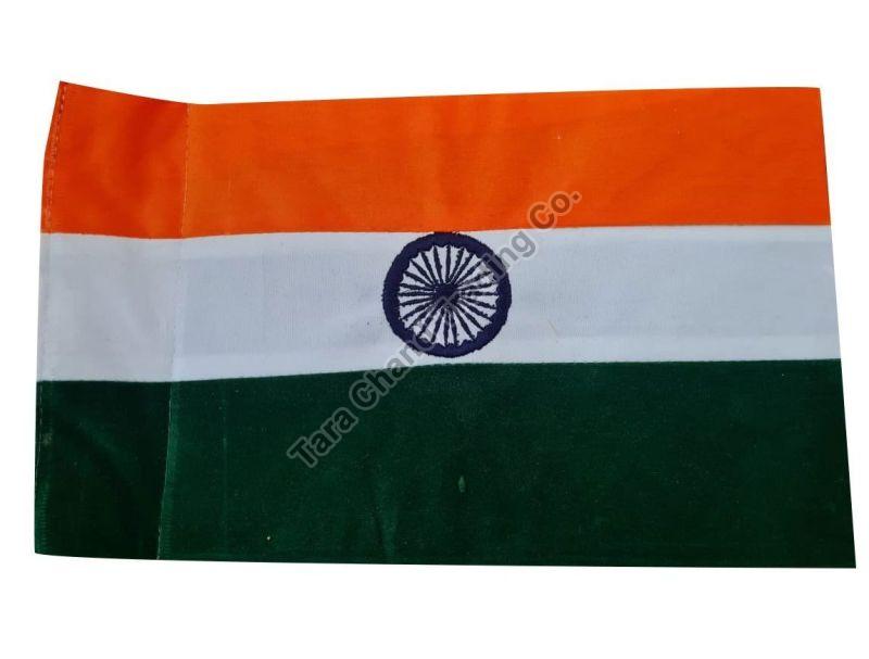 Tricolour Rectangle 4x6 Feet Indian National Flag, for Events, Force, General Use, Style : Flying