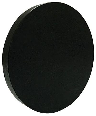 HDPE Round Pipe End Cap, Color : Black