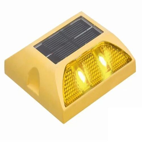 Yellow 110g Polycarbonate Solar Road Studs