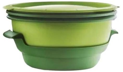 Plain ABS Plastic Microwave Container, Shape : Round