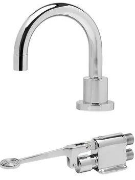Brass Foot operated Tap, Color : Silver