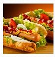 Veg hot dog, for Food, Features : Fresh, Spicy Salted, Tasty