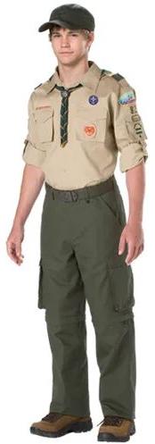 Cotton Plain Scout Uniform, Size : XL