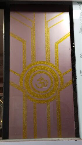 Rectangle Printed Door Glass