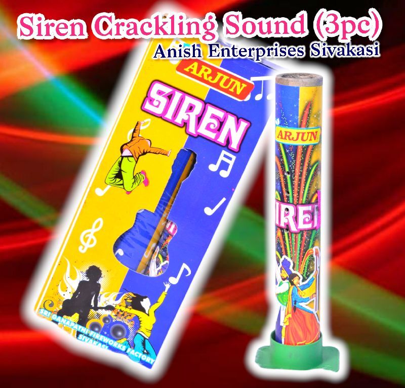 siren 3 pc crackers