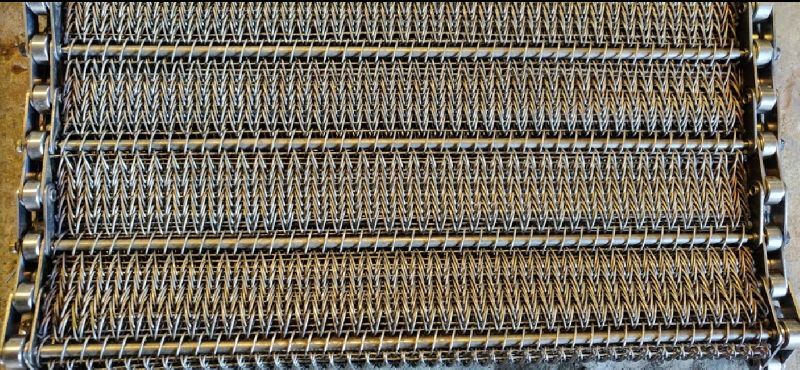 Wire mesh Conveyor belt (Chain driven belts)