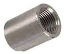 Silver Round Inconel Coupling, for Compact design, High quality alloy, Strong construction