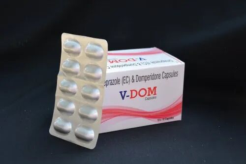 Omeprazole And Domperidone Capsules, Packaging Type : Alu- Alu