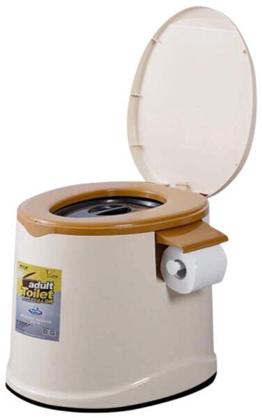 Fibre plastic Portable Western Commode, Feature : easy to empty