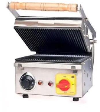 Aannapurna MD Stainless Steel Commercial Sandwich Griller, Capacity : 4/SLICE