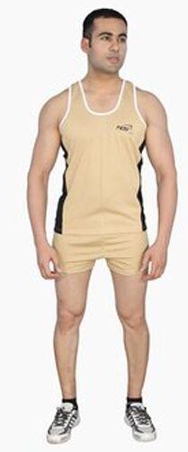 Men Sleeveless Sport Kabaddi Kit, Pattern : Plain