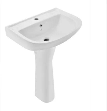 Jaquar Pedestal Wash Basins, Color : White