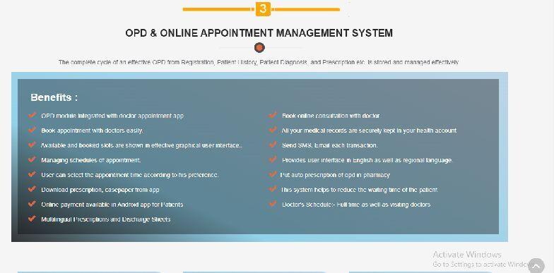 OPD & ONLINE APPOINTMENT MANAGEMENT SYSTEM