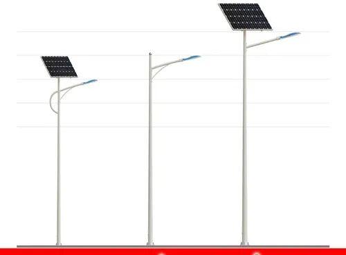 Aluminum Solar Street Light Pole, Color : Black, Grey, Blue, White 