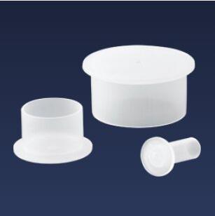 FLANGE CAP FOR 0.125" (1/8") BSP THRDS LDPE NATURAL