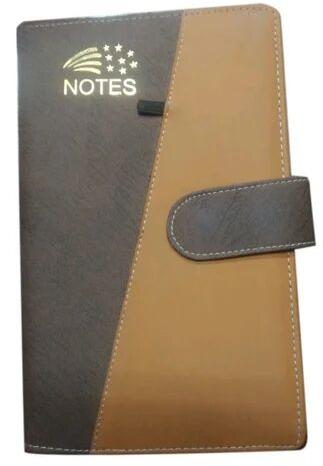 Soft Binding Leather Office Note Book, Size : 14X8 inch(LXW)