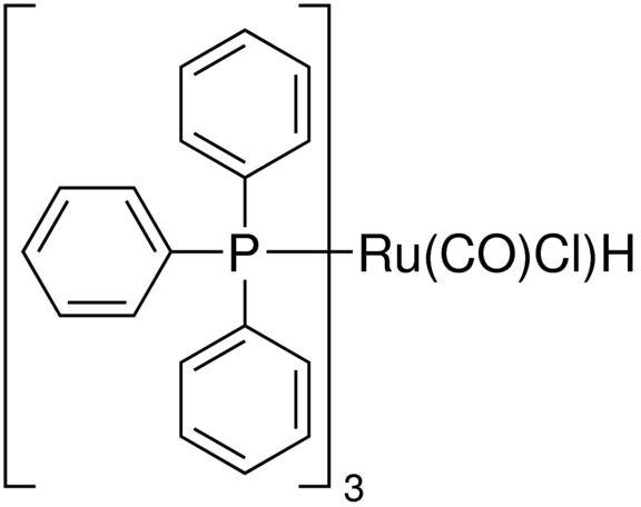 SWS Carbonylchlorohydridotris(triphenylphosphine)ruthenium(II), CAS No. : 16971-33-8