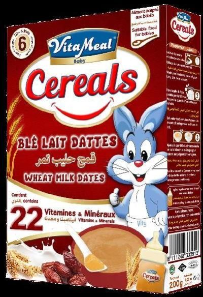 WHEAT MILK DATES CEREALS