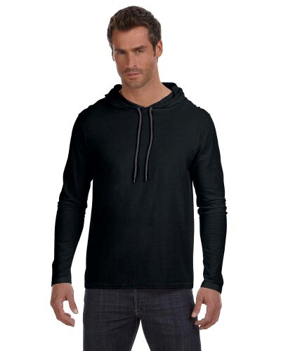 Lightweight Long-Sleeve Hooded T-Shirt