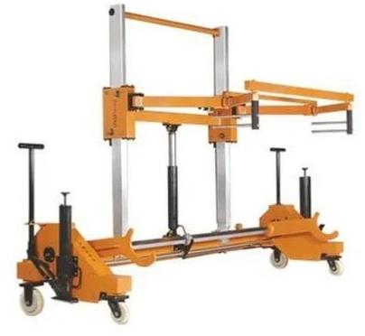 Mild Steel Hydraulic Beam Trolley, Color : Yellow White