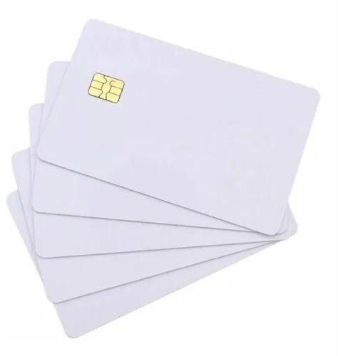 PVC Contact Chip Smart Card,, for Enterprise, Bank, Insurance, Super Market, Parking, Access Control