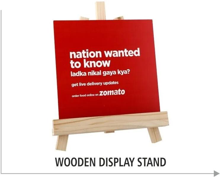 WOODEN DISPLAY STAND