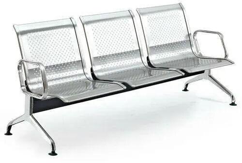 Stainless Steel Airport Waiting Chair, Size : STANDARD