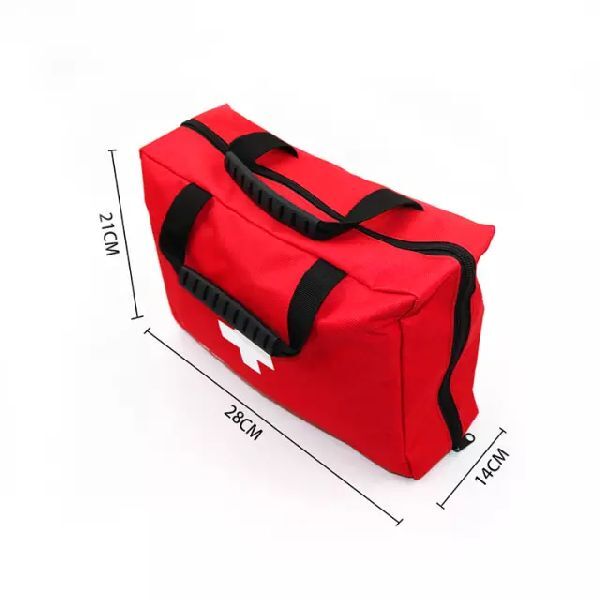 Medical kit bag Manufacturer and Exporter, Color : Red