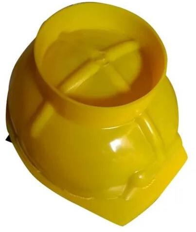 Medium PVC Industrial Safety Helmet, Color : Yellow
